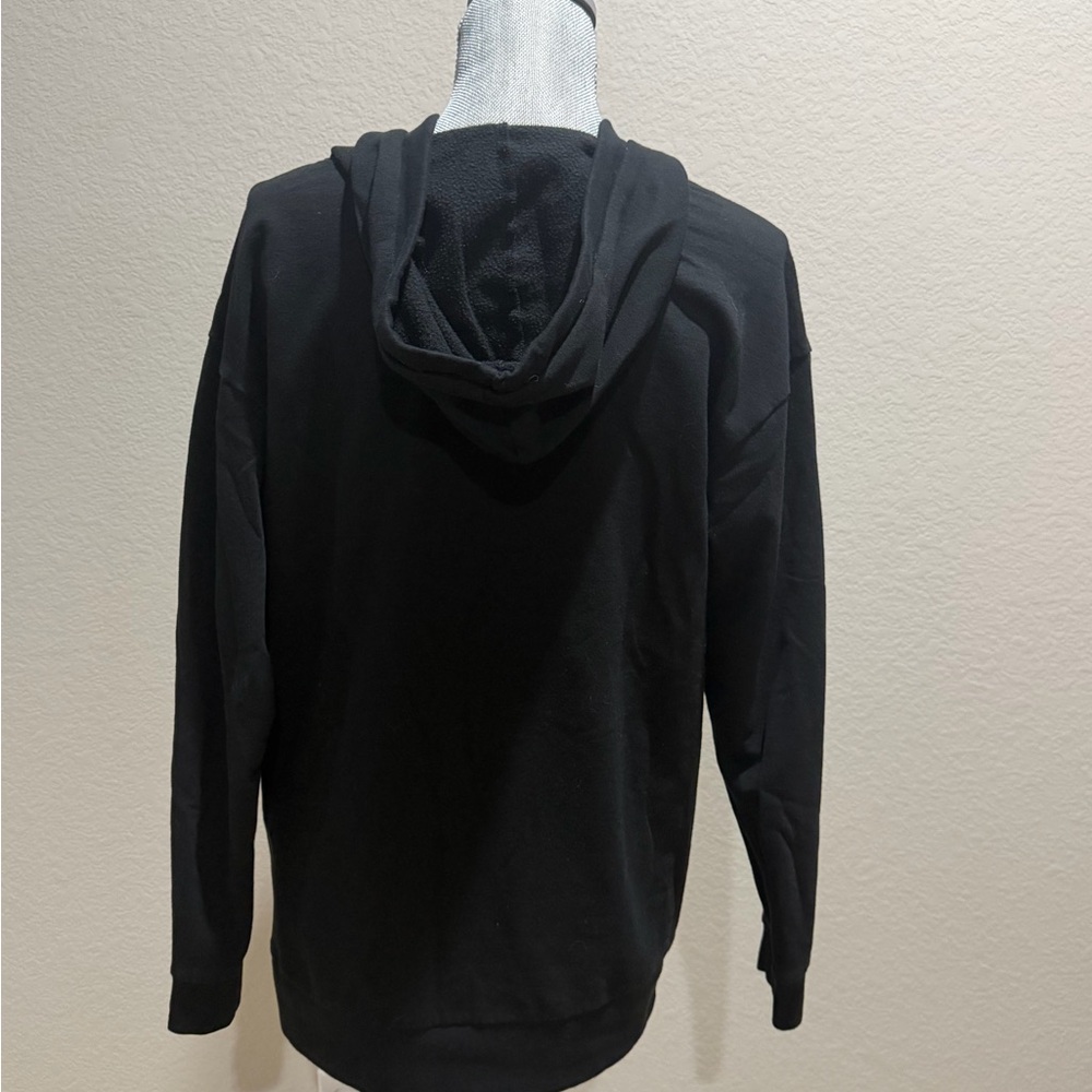 Victoria's Secret Black Hoodie Sweater - Picture 2 of 3
